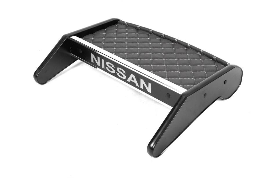 Nissan Primastar 2002–2014 Instrumentbrädshylla (2010-2014, grå med grå söm) Image