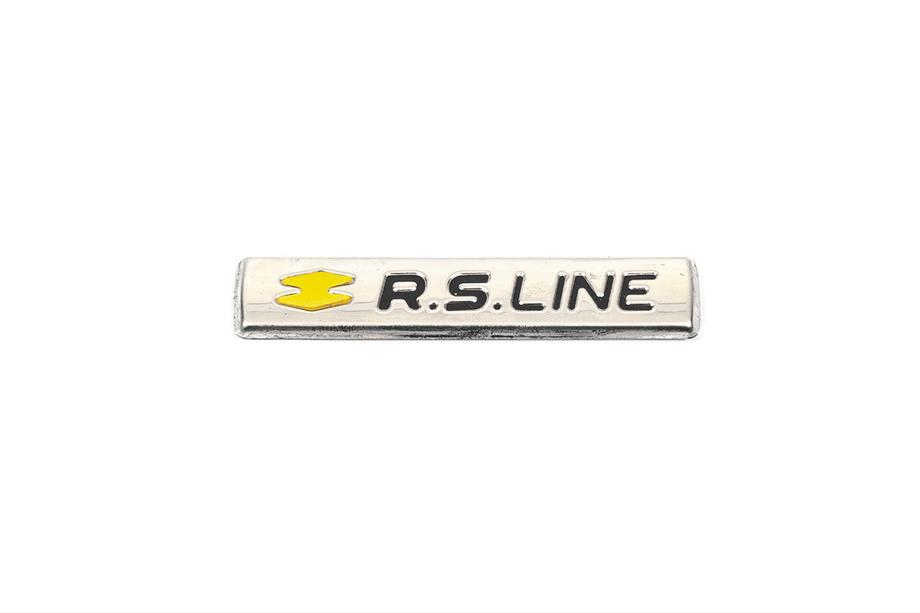 Renault Clio V 2019– RS bakre emblem (1 st, rostfritt stål) Foto 1