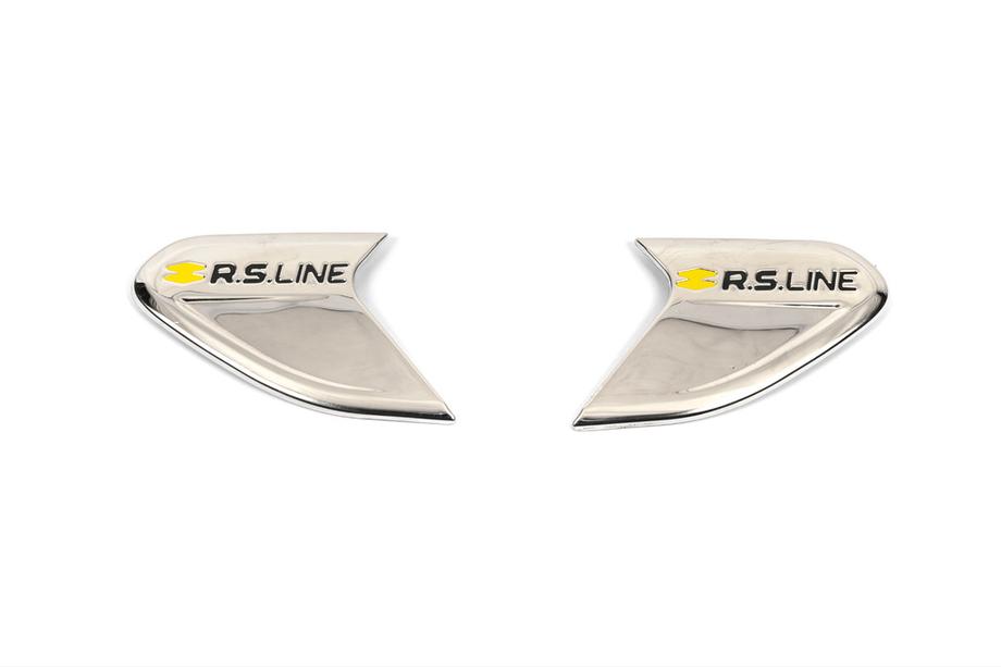Renault Clio V 2019– RS skärmbreddare (OmsaLine, 2 st, rostfritt stål) Foto 1