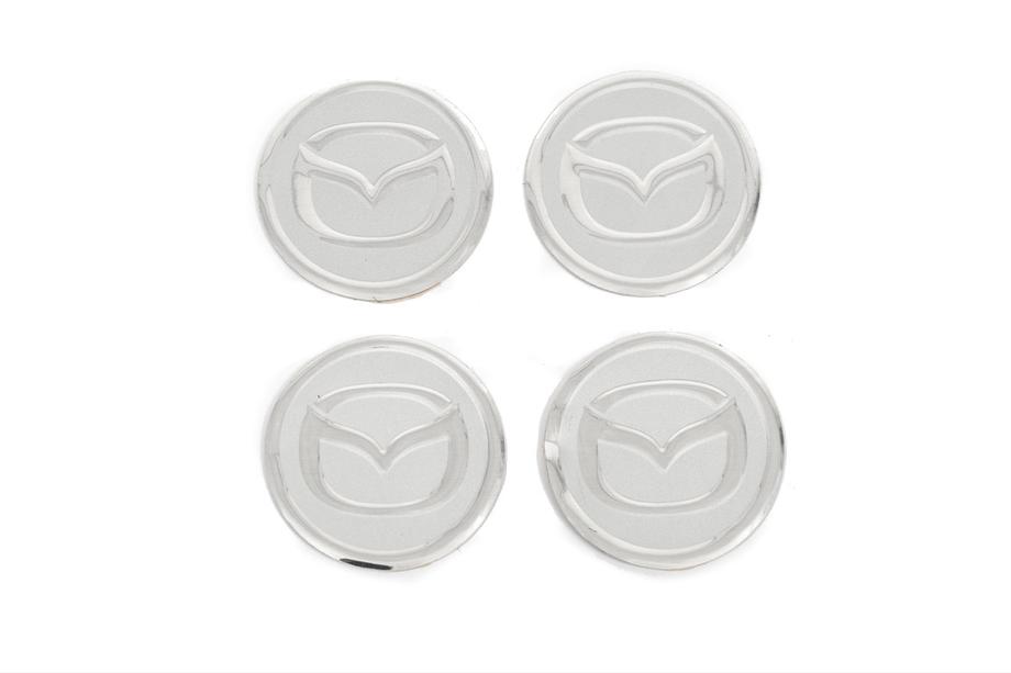 Mazda Dekaler för navkåpor V2 60 mm (4 st) Foto 2