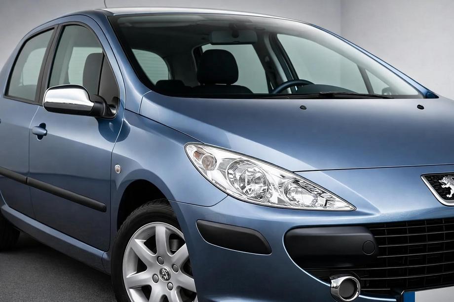 Peugeot 307 2001–2008 Spegelkåpor (2 st, plast) Image