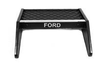 Ford Transit 2000–2014 Instrumentbrädshylla (svart med svart söm) foto 2