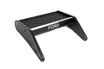 Ford Transit 2000–2014 Instrumentbrädshylla (svart med svart söm) foto 3