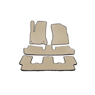 EVA-bilmattor (3 rader, beige) Citroen C-4 Picasso 2006–2013 foto 1
