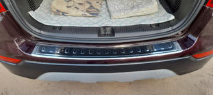 Buick Encore 2013–2019 Bakre stötfångarskydd V-1 Carmos (rostfritt stål) foto 2