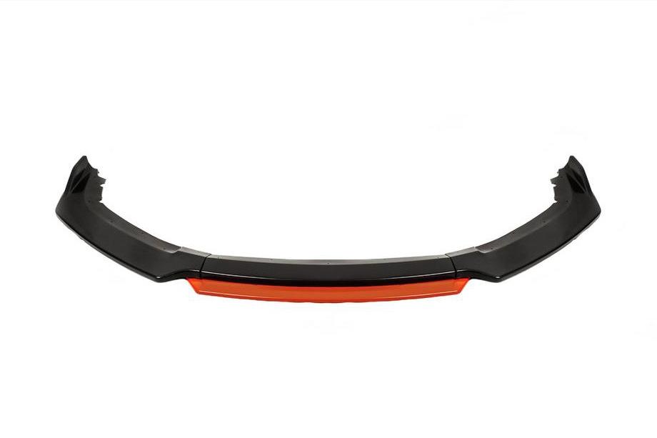 Universell främre lipspoiler Niken Red (ABS) Foto 1