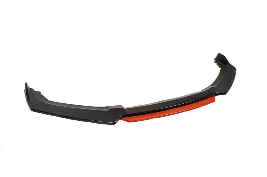 Universell främre lipspoiler Niken Red (ABS) Foto 5