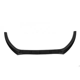 Lip frontläpp till främre stötfångare (2010-2018, blank svart) foto 2