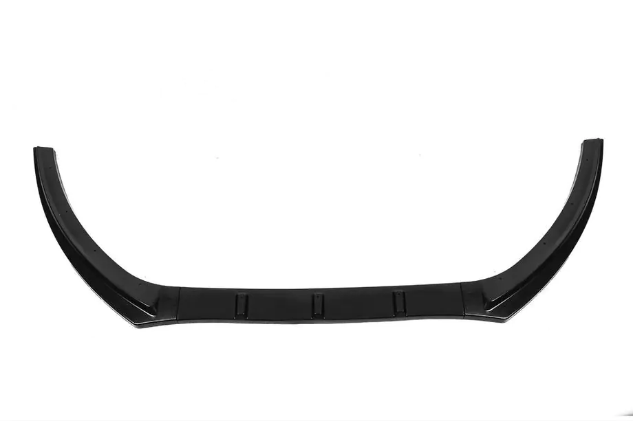 Volkswagen Jetta 2011–2018 Lip frontläpp till främre stötfångare (2010-2018, blank svart) Foto 2