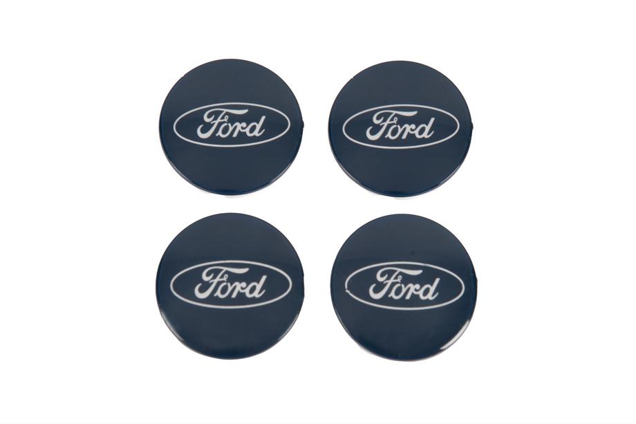 Ford Navkåpor till fälgar 60/56 mm (4 st) Foto 1