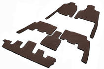 Chrysler Voyager 2001–2007 EVA-golvmattor (3 rader, bruna) foto 2
