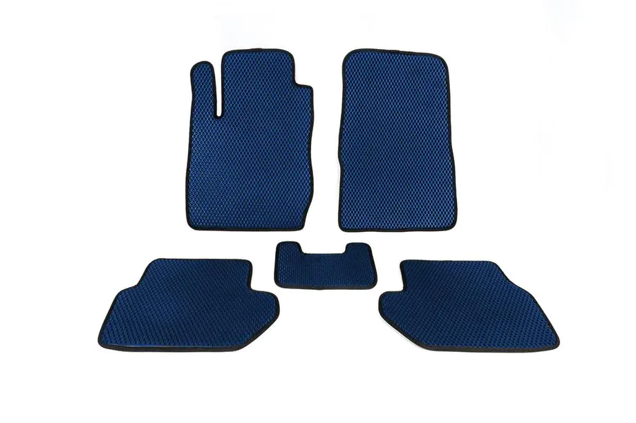 Ford Ecosport 2013–2022 EVA golvmattor (2013-2017, blå) Image