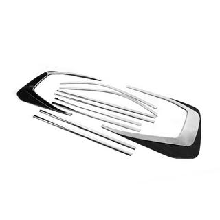 Kromade fönsterlister design LC300 (rostfritt stål) Toyota Land Cruiser 200 2007–2021 foto 4