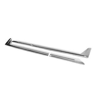 F-Sport dörrlister vit+krom (set 4 st, ABS) foto 4
