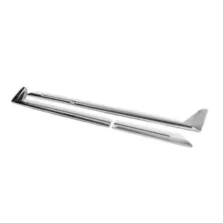 F-Sport dörrlister vit+krom (set 4 st, ABS) foto 4