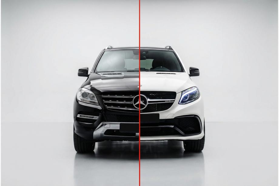 Mercedes GLE/ML class W166 2011–2018 Restylingkit ML till GLE AMG Foto 1