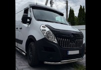 Renault Master 2011–2023 Vindrutedeflektor V2 (glans svart, 5 mm) foto 6