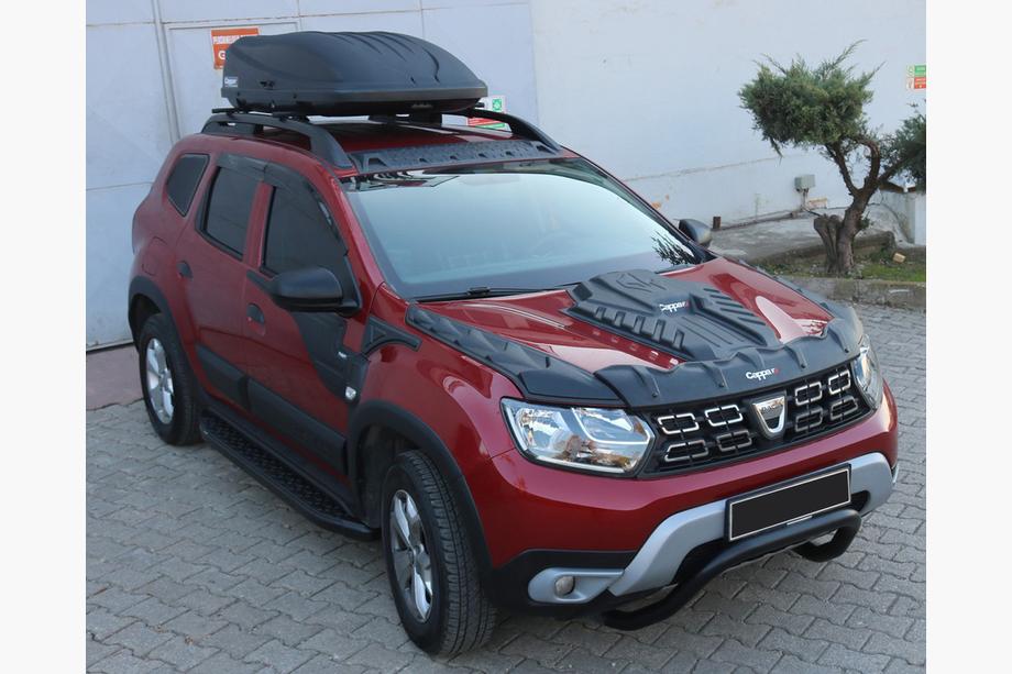 Dacia Duster 2018–2024 Set med motorhuvsöverdrag DRAGON (3 st) Image