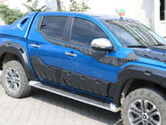 Mitsubishi L200 2015–2024 Dörrlister EuroCap (6 st, ABS) foto 8