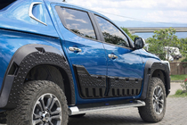 Fiat Fullback 2016– Dörrlister EuroCap (6 st, ABS) foto 2