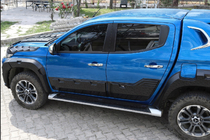 Fiat Fullback 2016– Dörrlister EuroCap (6 st, ABS) foto 3