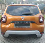 Dacia Duster 2018–2024 Bakre diffusorkåpa U-Type (ABS, grå) foto 2