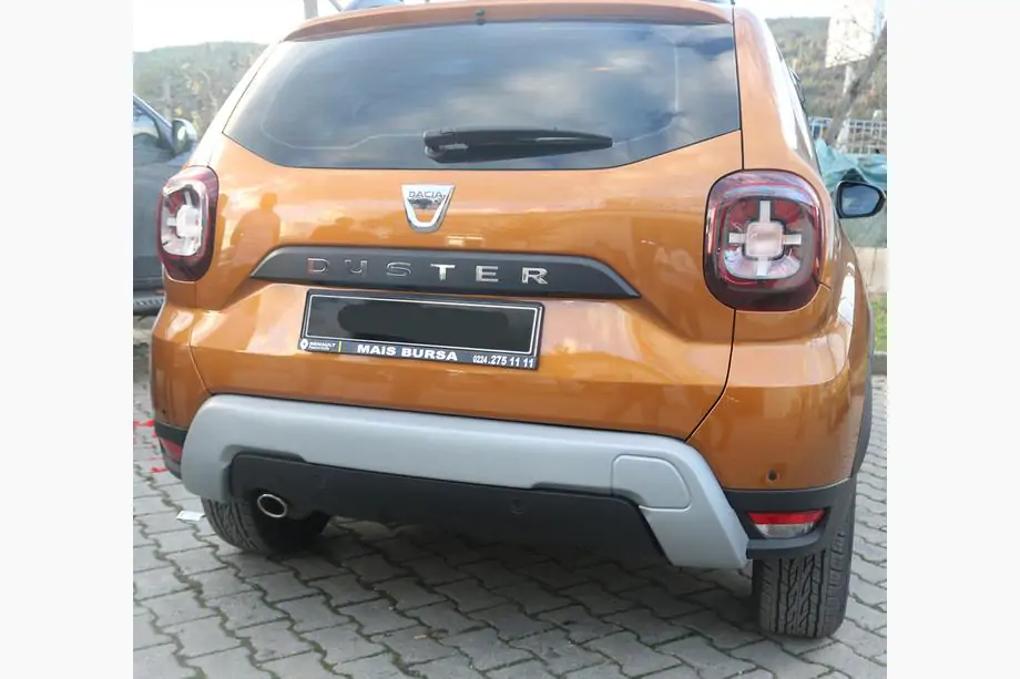 Dacia Duster 2018–2024 Bakre diffusorkåpa U-Type (ABS, grå) Image