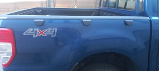 Ford Ranger 2011–2022 Flakkantskydd (2015-2022, 3 st.) foto 2