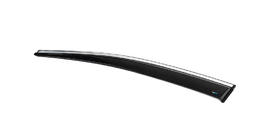 Ford Focus III 2011–2017 Vindavvisare för förarsidan med krom (1 st, Sunplex Chrome) foto 2