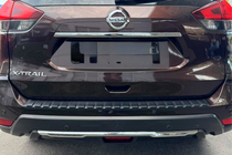 Nissan X-trail T32/Rogue 2014–2021 Bakre stötfångardiffusor EuroCap (2017-2021, ABS) foto 1