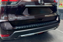 Nissan X-trail T32/Rogue 2014–2021 Bakre stötfångardiffusor EuroCap (2017-2021, ABS) foto 5