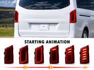 Mercedes Vito/V-klass W447 2014– Dragon baklyktor (för Vito, 2 st) foto 1