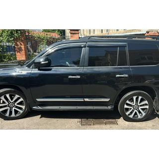 Vindavvisare med kromlist (4 st, Niken) Toyota Land Cruiser 200 2007–2021 foto 2