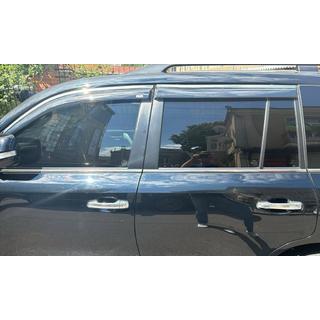 Vindavvisare med kromlist (4 st, Niken) Toyota Land Cruiser 200 2007–2021 foto 1