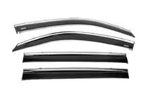 Lexus LX570/450d 2008–2022 Vindavvisare med kromlist (4 st, Niken) foto 4