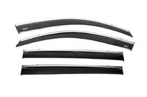 Toyota Highlander 2008–2013 Vindavvisare med kromlist (4 st, Niken) foto 3
