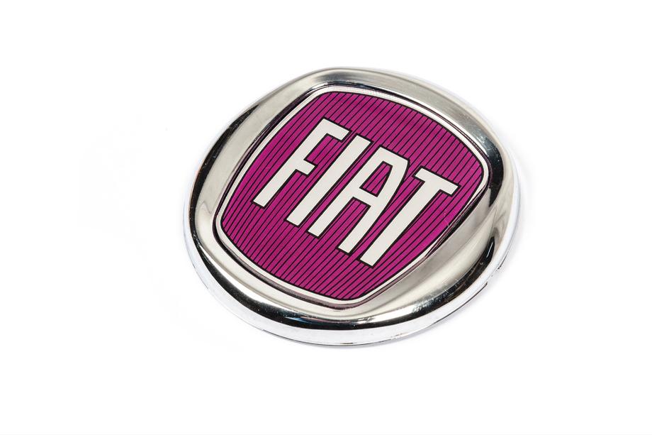 Fiat Emblem (röd V2, självhäftande) Foto 2
