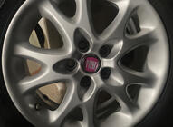 Fiat Navkapslar för fälgar V2 49/42,5 mm röda (set 4 st, 0735448759) foto 1