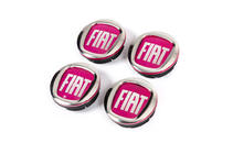 Fiat Navkapslar för fälgar V2 49/42,5 mm röda (set 4 st, 0735448759) foto 3