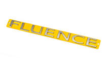 Renault Fluence 2009–2016 Modellbeteckning emblem Fluence 908890019R foto 1