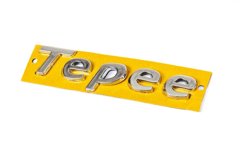 Peugeot Partner Tepee 2008–2018 Emblem text Tepee (130 mm x 25 mm) Image