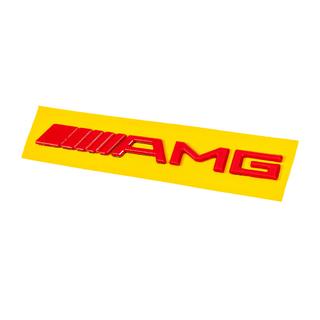 AMG-emblem (20 cm, ABS, röd) foto 1