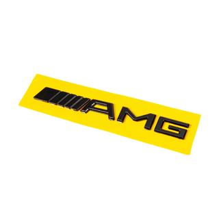 AMG-emblem (20 cm, ABS, svart) foto 1