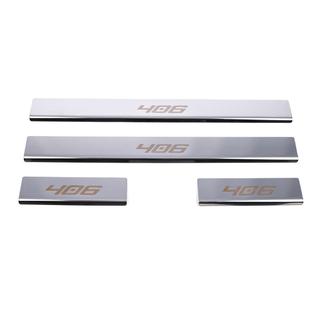 Rostfria instegslister Carmos (4 st) Peugeot 406 1995–2004 foto 2