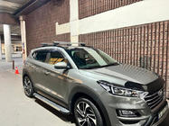 Hyundai Tucson TL 2016–2021 Låsbara tvärbalkar för integrerade takrails Wizard V2 (2 st) 125 cm, grå foto 6