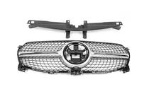 Mercedes GLE Coupé C167 2019– Frontgrill Diamond Silver (för Base 2019-2023) foto 1
