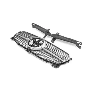Frontgrill Diamond Silver (för Base 2019-2023) foto 3