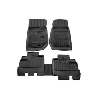 Stingray 3D golvmattor (5D, 5 st, polyuretan) Jeep Wrangler 2007–2017