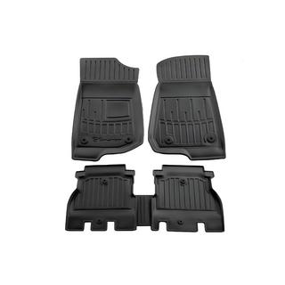 Stingray 3D golvmattor (5D, 5 st, polyuretan) Jeep Wrangler 2018– foto 1