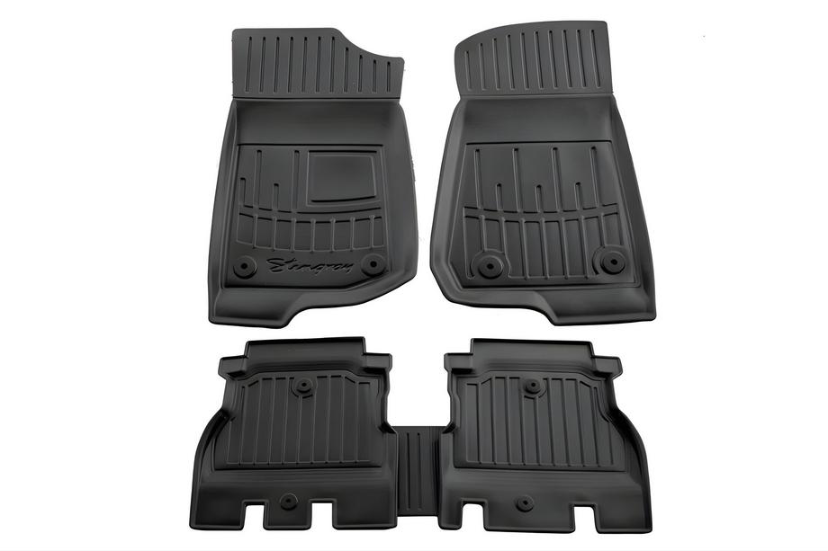 Jeep Wrangler 2018– Stingray 3D golvmattor (5D, 5 st, polyuretan) Image